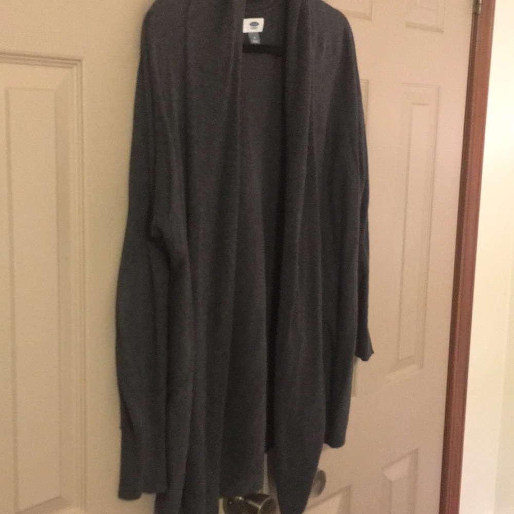 Old Navy Charcoal Grey Cardigan